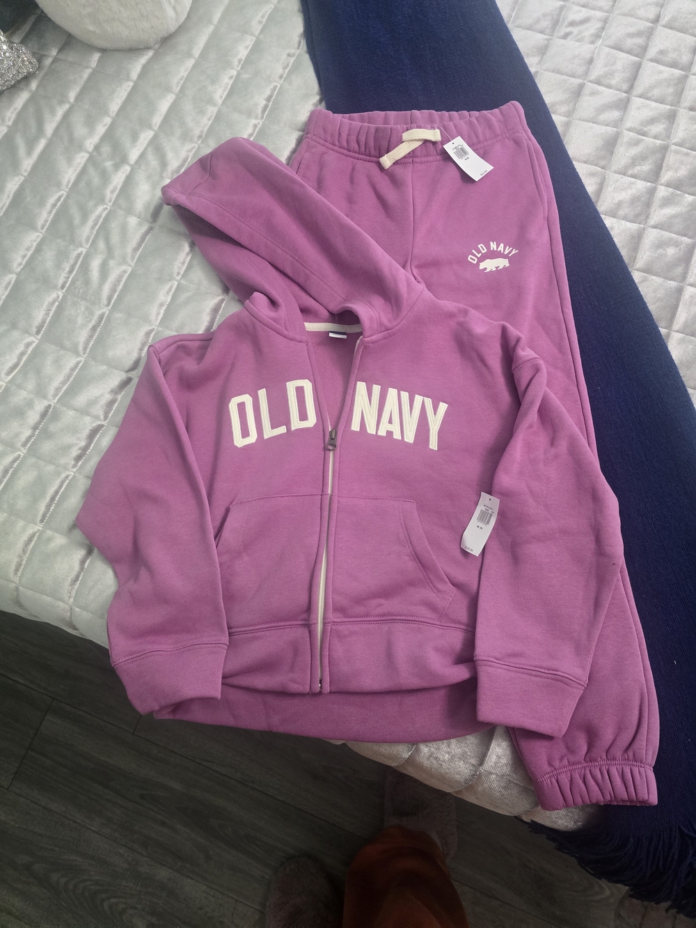 Old Navy Girls Lavander Jogger Set